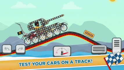 Screenshot 3: Car Builder & Racing for Kids