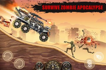 Screenshot 2: Zombie Hill Racing: Earn Climb