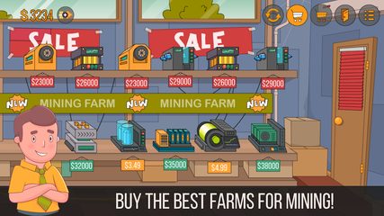 Screenshot 4: Idle Miner Simulator - Tap Tap Bitcoin Tycoon