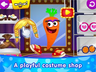 Screenshot 20: Funny Food DRESS UP games for toddlers and kids!😎