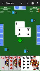 Screenshot 2: Spades by NeuralPlay