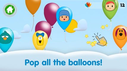 Screenshot 2: Pocoyo Pop: Balloon Game for children