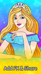 Screenshot 13: Princess Coloring Game