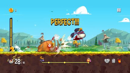 Screenshot 1: Rocky Rampage: Wreck 'em Up