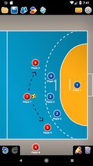 Screenshot 4: Coach Tactic Board: Handball