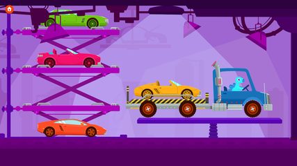Screenshot 1: Dinosaur Truck: Games for kids