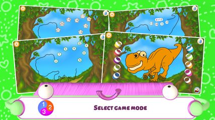 Screenshot 2: Connect the Dots  - Dinosaurs
