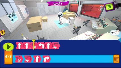 Screenshot 1: Rabbids Coding!