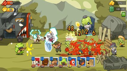 Screenshot 2: Zombie Defense 2: Offline TD Games
