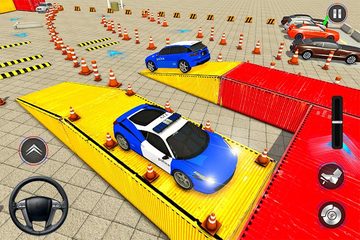 Screenshot 2: Modern Police Car Parking 2021: Car Parking Games