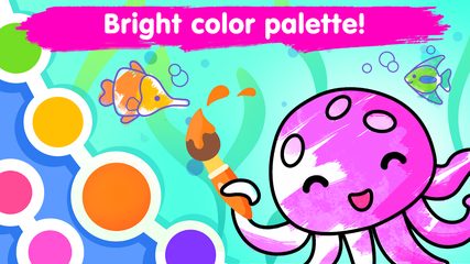 Screenshot 4: Coloring games for kids age 2