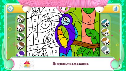 Screenshot 4: Color by Numbers - Animals