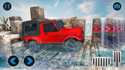 Screenshot 2: Mega Truck Offroad driving games 2021