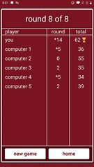 Screenshot 4: Oh Hell! - Contract Whist