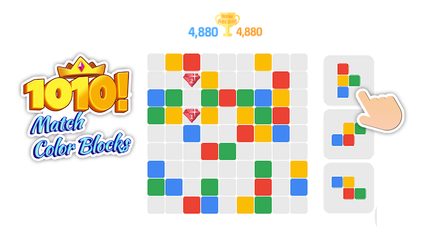Screenshot 1: Mapdoku : Match Color Blocks