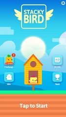 Screenshot 1: Stacky Bird: Fun Egg Dash Game