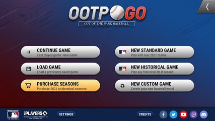 Screenshot 1: OOTP Baseball Go!