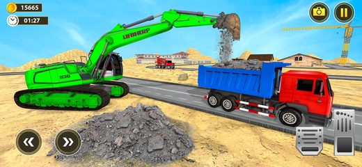 Screenshot 4: Heavy Excavator Dump Truck 3D 4+