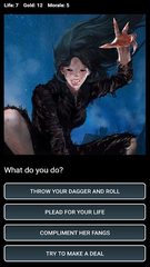Screenshot 1: D&D Style RPG (Choices Game)