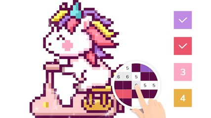 Screenshot 6: Color by Pixel - Pixel Number