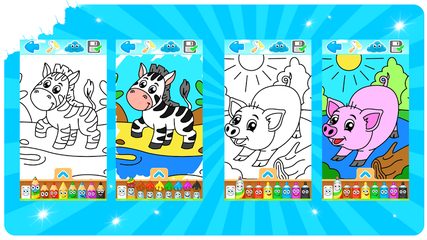 Screenshot 24: Coloring pages for children: animals