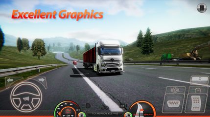 Screenshot 1: Truckers of Europe 2 (Simulator)