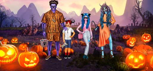 Screenshot 8: Monsters Dress Up Games