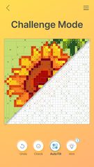 Screenshot 1: Happy Pixel: Coloring Game