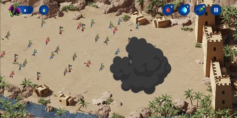 Screenshot 7: Zombie Frenzy - Squash, Crush & Zap Zombies