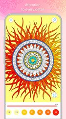 Screenshot 3: Color by Number – Mandala Book