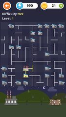 Screenshot 3: Powerline - Logic Puzzles Free