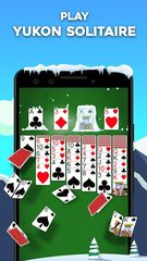 Screenshot 1: Yukon Russian – Classic Solitaire Challenge Game