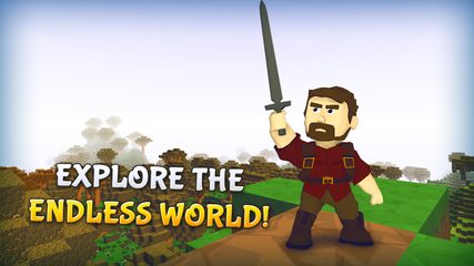 Screenshot 1: Crafting Block World: Pocket Edition