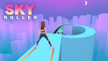 Screenshot 6: Sky Roller: Rainbow Skating