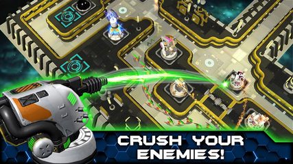 Screenshot 3: Sci-Fi Tower Defense Module TD