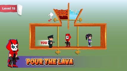 Screenshot 2: Pin pull girl puzzle game