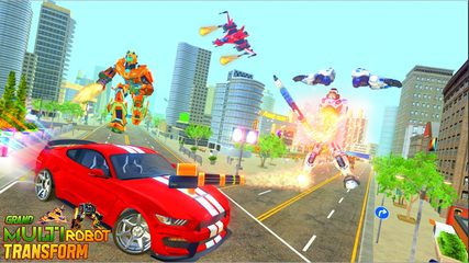 Screenshot 8: Multi robot jet transform war 2021