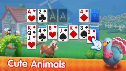 Screenshot 4: Solitaire - My Farm Friends