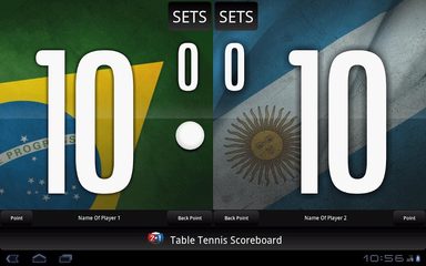 Screenshot 6: Table Tennis Scoreboard