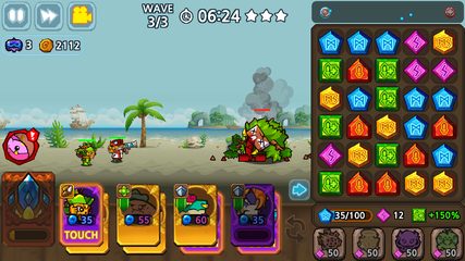 Screenshot 18: Puzzle & Defense: Match 3 Batt