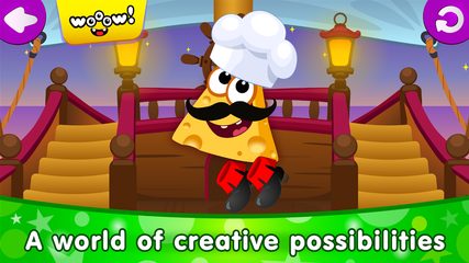 Screenshot 6: Funny Food DRESS UP games for toddlers and kids!😎