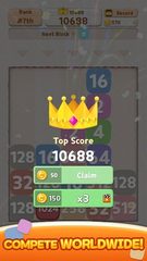 Screenshot 3: Drop Merge® - Number puzzle & Offline games