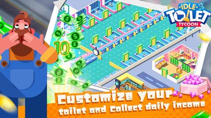 Screenshot 4: Toilet Empire Tycoon - Idle Ma