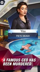 Screenshot 1: Solve It - A visual novel