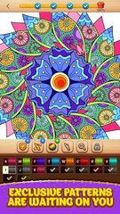 Screenshot 9: Cross Stitch Coloring Mandala