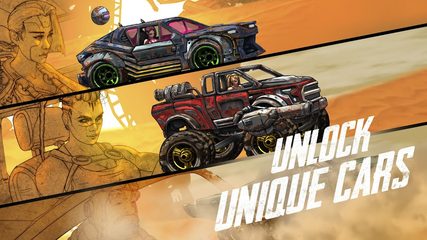 Screenshot 2: Road Warrior: Nitro Car Battle