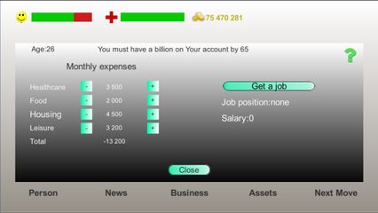 Screenshot 18: Business strategy