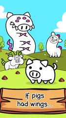 Screenshot 1: Pig Evolution: Idle Simulator