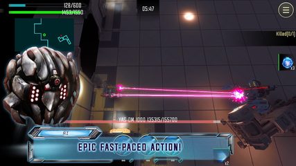 Screenshot 5: Robot Warrior Top-down shooter