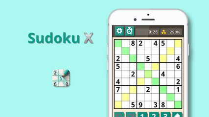 Screenshot 1: Sudoku X: Diagonal sudoku game
